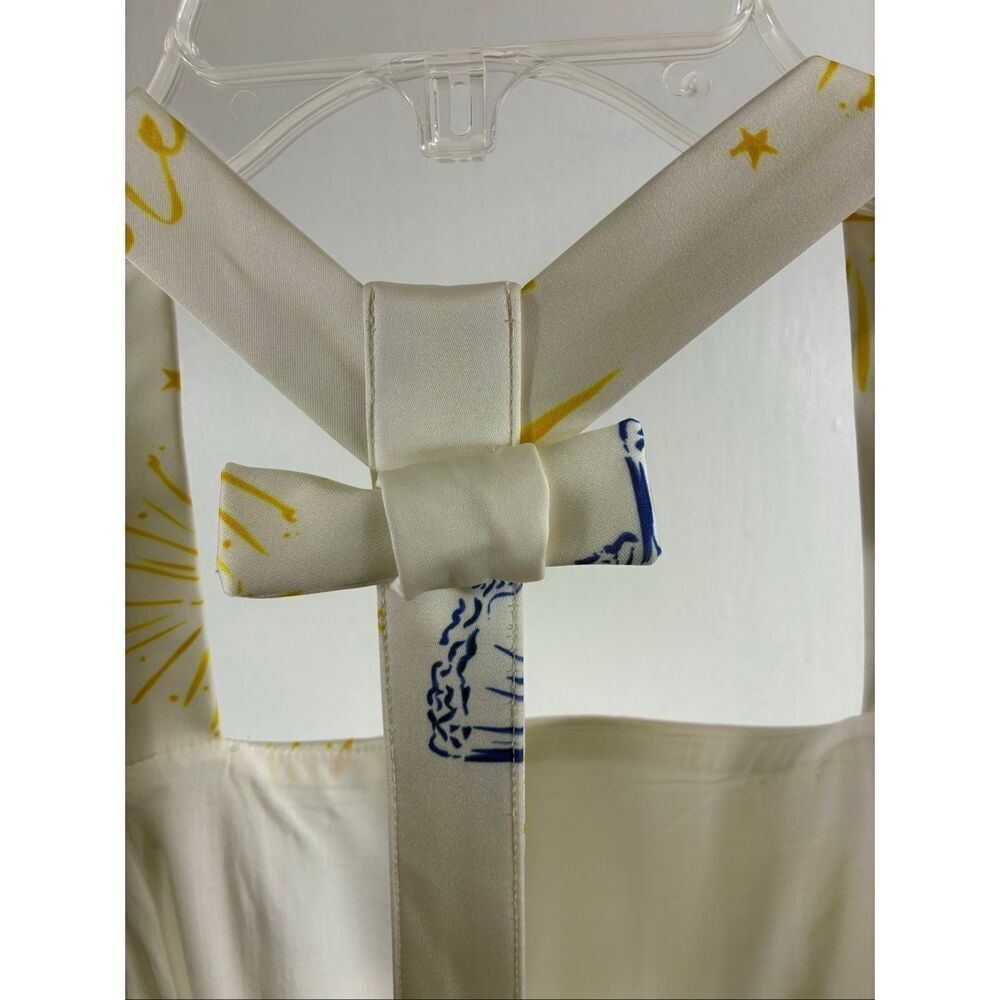 Maeve Anthropologie NWT Nephthys Illustrated Sleeveless Square Neck Shift Mini D - Picture 3 of 10